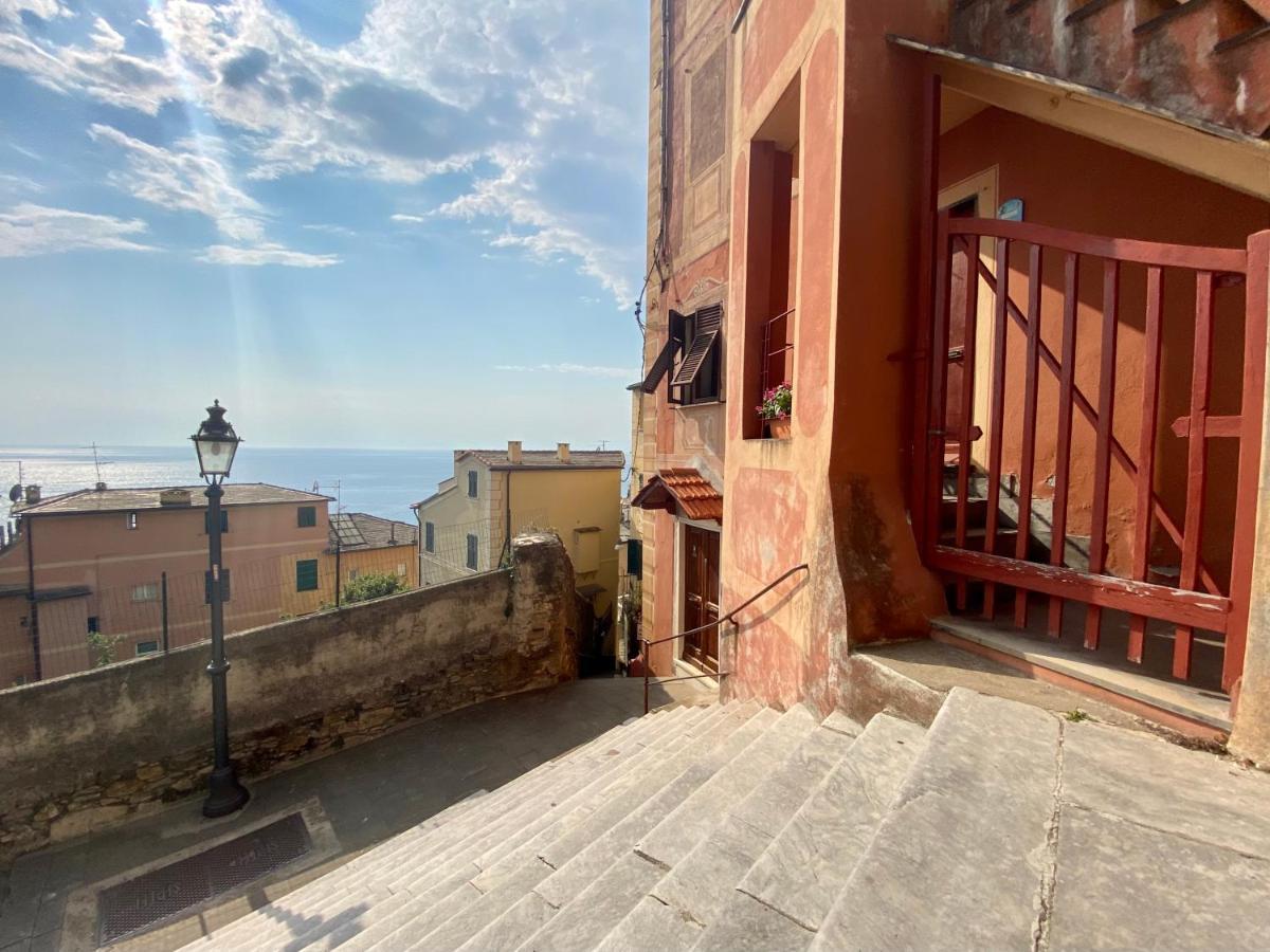 Casaviva - Elegante Casa Con Dehors A Camogli Apartment Exterior photo